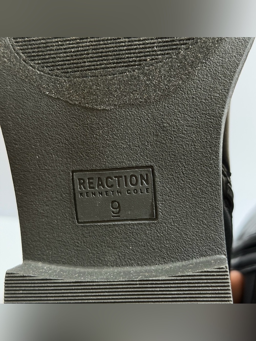 Kenneth Cole Reaction Anabelle Tall Riding Boots Black 9 w/ Box - Picture 8 of 14